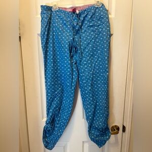 PINK Victoria Secret Royal Pink PHI BETA pajama pants